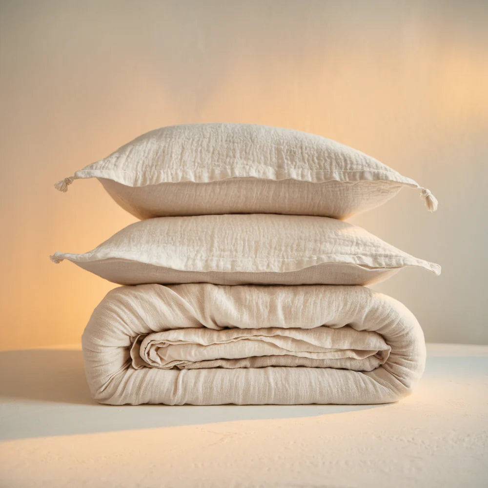 Premium Linnen Beddengoed Set