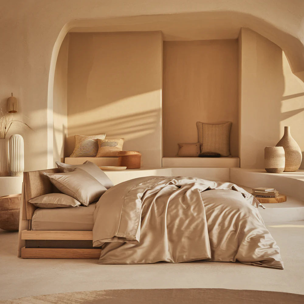 Premium Zijden Beddengoed Set
