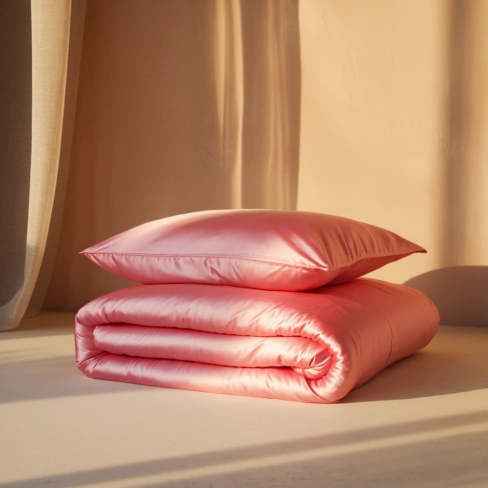 Premium Zijden Beddengoed Set