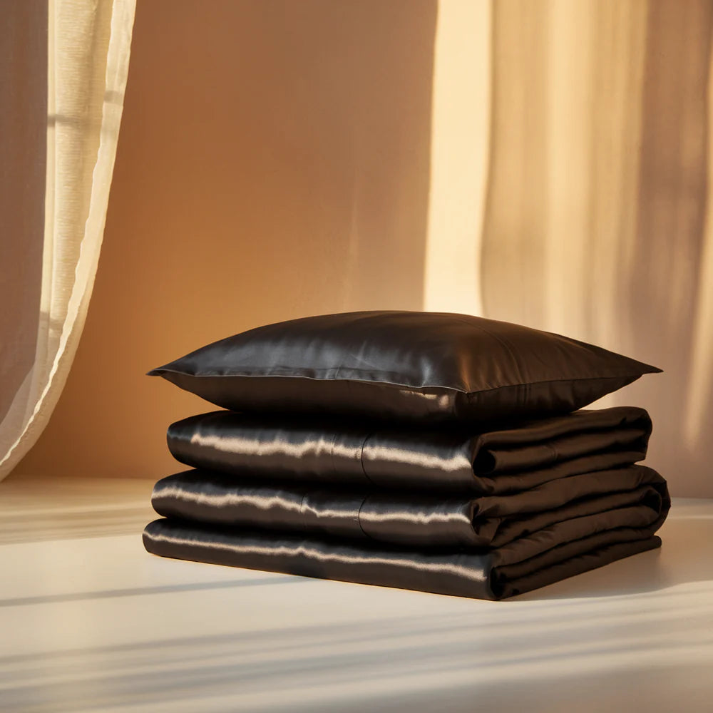 Premium Zijden Beddengoed Set