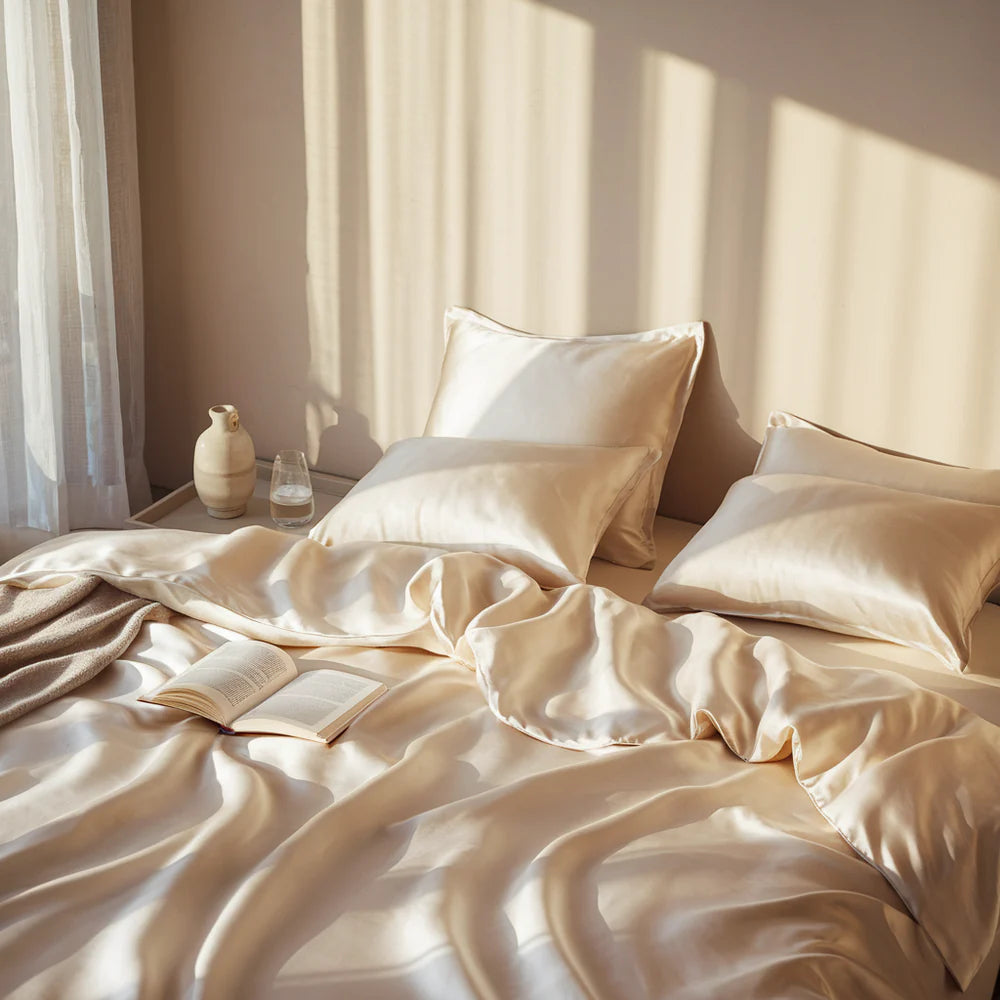 Premium Zijden Beddengoed Set