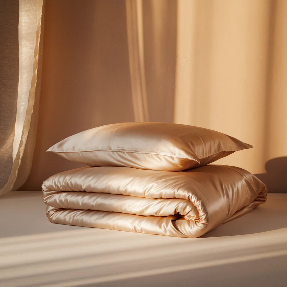 Premium Zijden Beddengoed Set