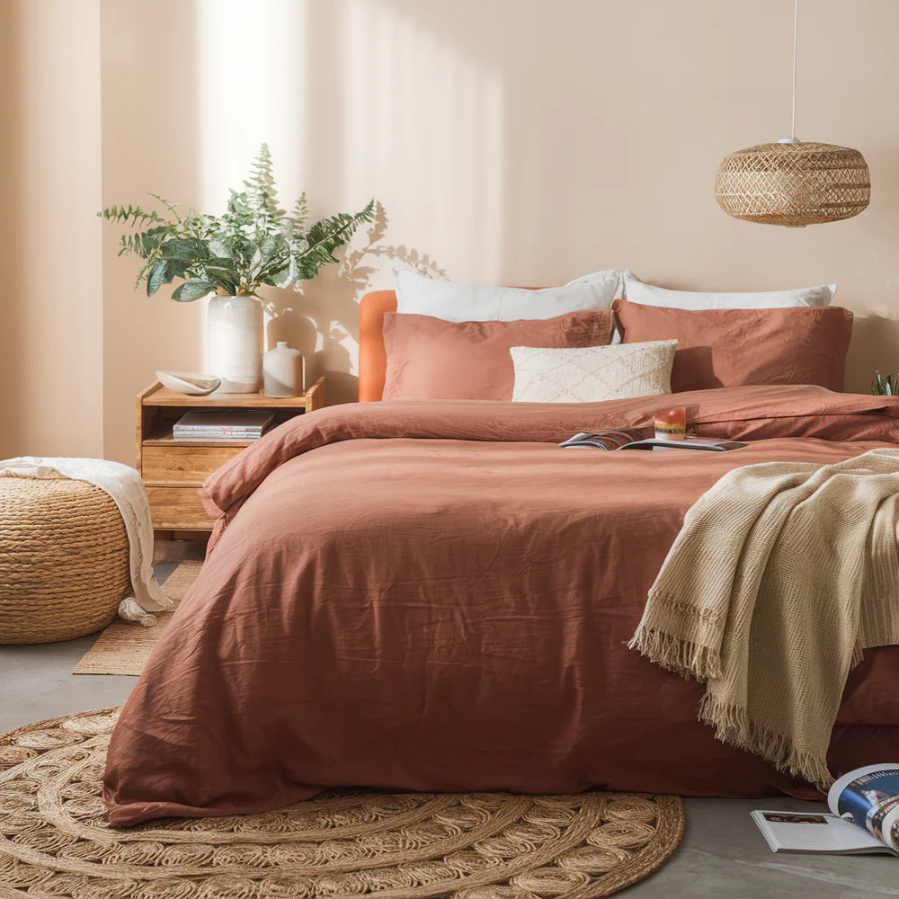 Premium Linnen Beddengoed Set